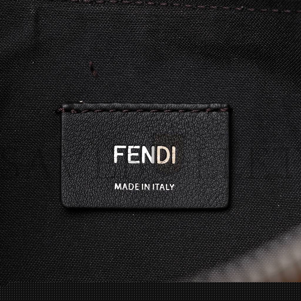 F**di vitello grace matte medium F**digraphy hobo bag caramello (27*22*11cm)